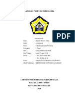 Laporan Biokimia 6 Identifikasi Minyak Dan Lemak