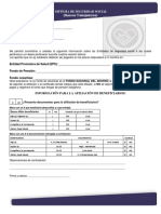 Solicitud de Inscripciones Seguridad Social