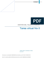 Orientaciones para La Tarea Virtual No 3 RESPUESTAS TALENTO PDF