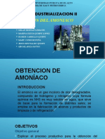 Presentacion Obtencion de Amoniaco