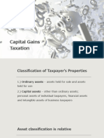 Capital Gains Taxation