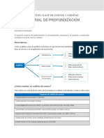 Conceptos Clave de Costos y Cuentas