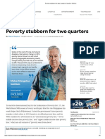 2022 1024 Poverty Stubborn For Two Quarters - Inquirer Opinion