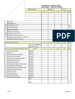 Checlist EX5500