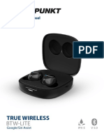 Blaupunkt True Wireless Earphone BTW-Lite - Manual