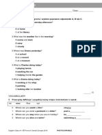 EC - A1P - Language Test 5C