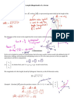 3.8 Vector Magnitude and Dot Product