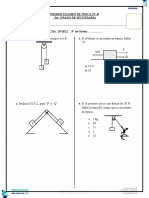 Examen DE ESTATICA 3ro Fisica