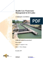 PR Sri Lanka Hosp - Wastewater