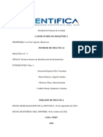 Informe 5 Bioquímica Grupo 1