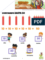 Reforzamiento de Números Del 0 Al 50