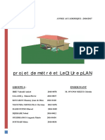 RAPPORT PROJET DE METRE - 2ie Promotion 2016 LICENCE 3