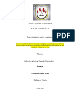 Ejemplo de Proyecto Tutoría