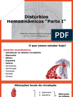 Distúrbios Hemodinâmicos - Parte I