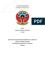 Andrew Dwi Saputra - Laporan Lengkap Praktikum MikroTik NAT