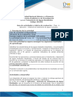 Guía de Actividades y Rúbrica de Evaluación - Fase 4 - Sistemas de Tratamiento de Aguas Residuales