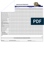 Skid Wheel Loader Daily Checklist