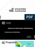 SEMANA 5-Administración de La Información de Marketing para Conocer A Los Clientes