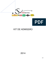 Kit Admissão