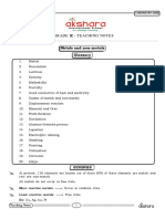 Grade X - Teaching Notes: Metals and Non-Metals Glossary