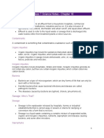 Wastewater Story Class 7 Science Notes