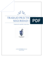 Trabajo Práctico de Seguridad 1 Programa de Seguridad e Inspecciones