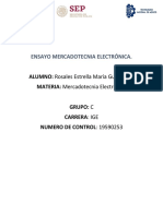 Ensayo Mercadotecnia Electrónica