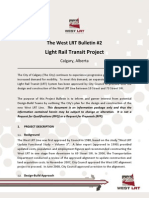 Light Rail Transit Project: The West LRT Bulletin #2