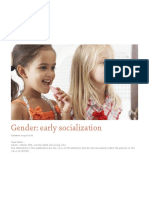 Gender Early Socialization