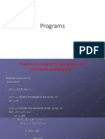 Programs 1