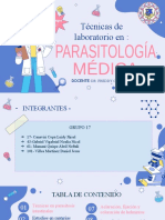 Tecnicas de Laboratorio en Parasitologia Medica