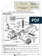 Devoir de Synthèse N°1 - Technologie - Poste de Chargement Des Bouteilles de Gaz - 2ème Sciences (2015-2016) MR BAAZAOUI Abderraouf