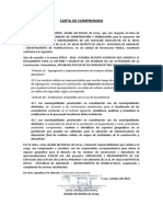 Carta Compromiso Demolicion - Sin Terreno