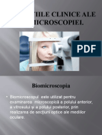 Aplicatiile Clinice Ale Biomicroscopiei