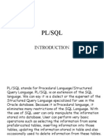 PL SQL