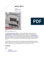 Variable Frequency Drive Navigation Search: From Wikipedia, The Free Encyclopedia