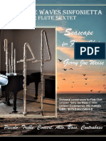 PDF A4full, Gerry Joe Weise, Above The Waves Sinfonietta For Flute Sextet, 2019, Music Score