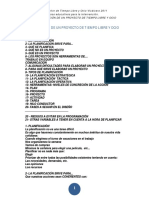 1-La Planificación de Un Proyecto de Tiempo Libre y Ocio