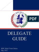 Delegate Guide (BMCMUN'22)