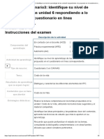 Examen - (AAB02) Cuestionario3 - Identifique Su Nivel de Aprendizaje de Las Unidad 6 Respondiendo A Lo Propuesto en El Cuestionario en Línea Correspondiente