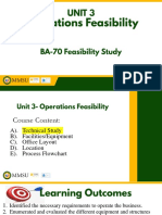 Unit 3 Operations Feasibility