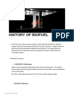 History of Biofuel