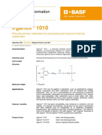 TI EVK 1001e Irganox 1010 Sept2021