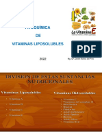 Fitoquímica DE Vitaminas Liposolubles: Mg. QF. Daniel Ñañez Del Pino