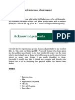 Factors On Which Self Inductance of Coil