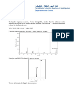 Fiche de TD M1 Macromoléculaire, Propriétés Physico-Chimiques Des Polymères