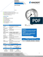 Datasheet n5500 Low Pressure Capsule Gauge