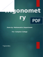 Trigonometry Ratios