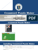 Crossword Puzzle Creator