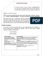 Compute Networks Cs